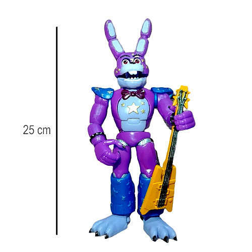 GLAMROCK BONNIE action figure 8 FNAF Five Nights at Freddy's