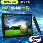 10 14 Digital Portable 1080P HD TV Freeview HDMI Digital Television Car Player