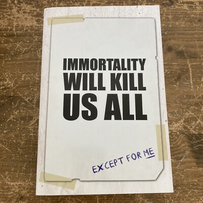 The End Specialist Drew Magary Buch ARC First Uncorrected Postmortal