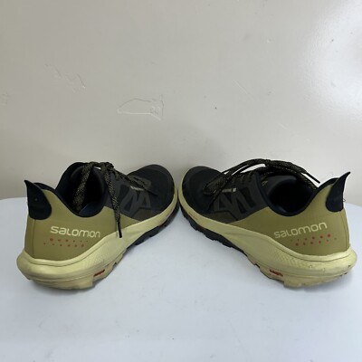 Salomon OUTpulse Trail Hiking Shoes Men’s 8.5 Black Green 415849 Salomon Outpulse Men main image 3