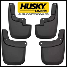 HUSKY Mud Flaps Mud Guards Front & Rear 2015-22 Chevy Colorado GMC Canyon 58236