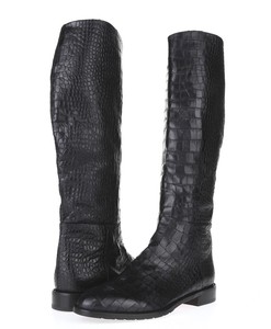 stuart weitzman crocodile boots