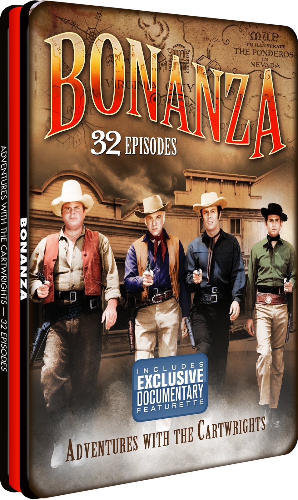 Bonanza - Adventures with the Cartwrights - Tin (DVD) Various