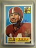 2001 Topps Archives THROWBACK Y.A. Tittle ON-CARD AUTO - 49ERS