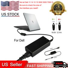 45W AC Charger Adapter for Dell Inspiron 11 13 14 15 3000 5000 7000 Series US