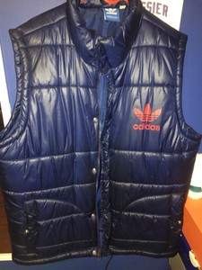 adidas puffer vest mens