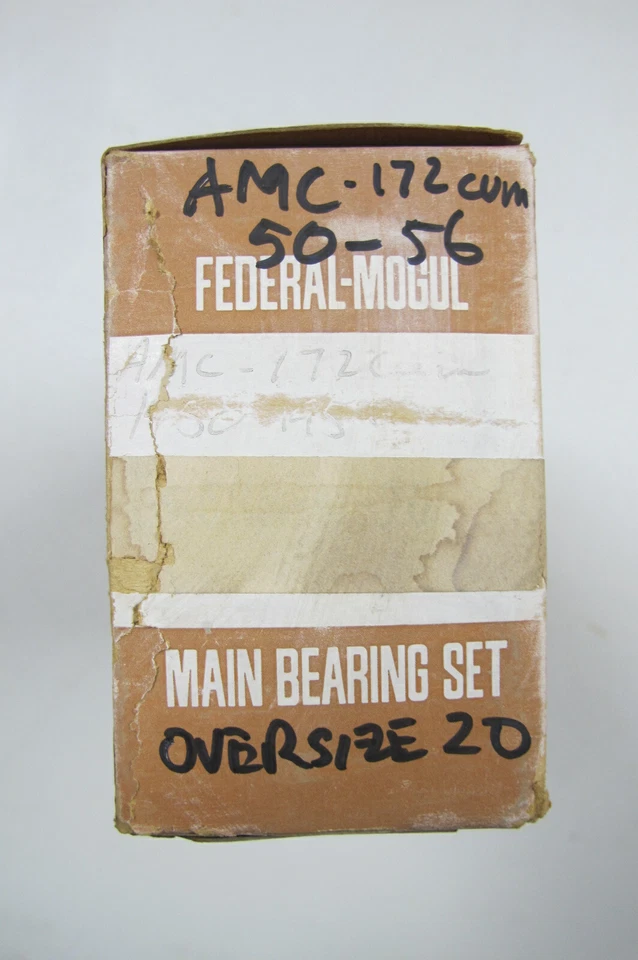 Nos Federal Mogul 主轴承套件 适合 50-56 AMC 17 超大 20 — 第 3/3 张图片