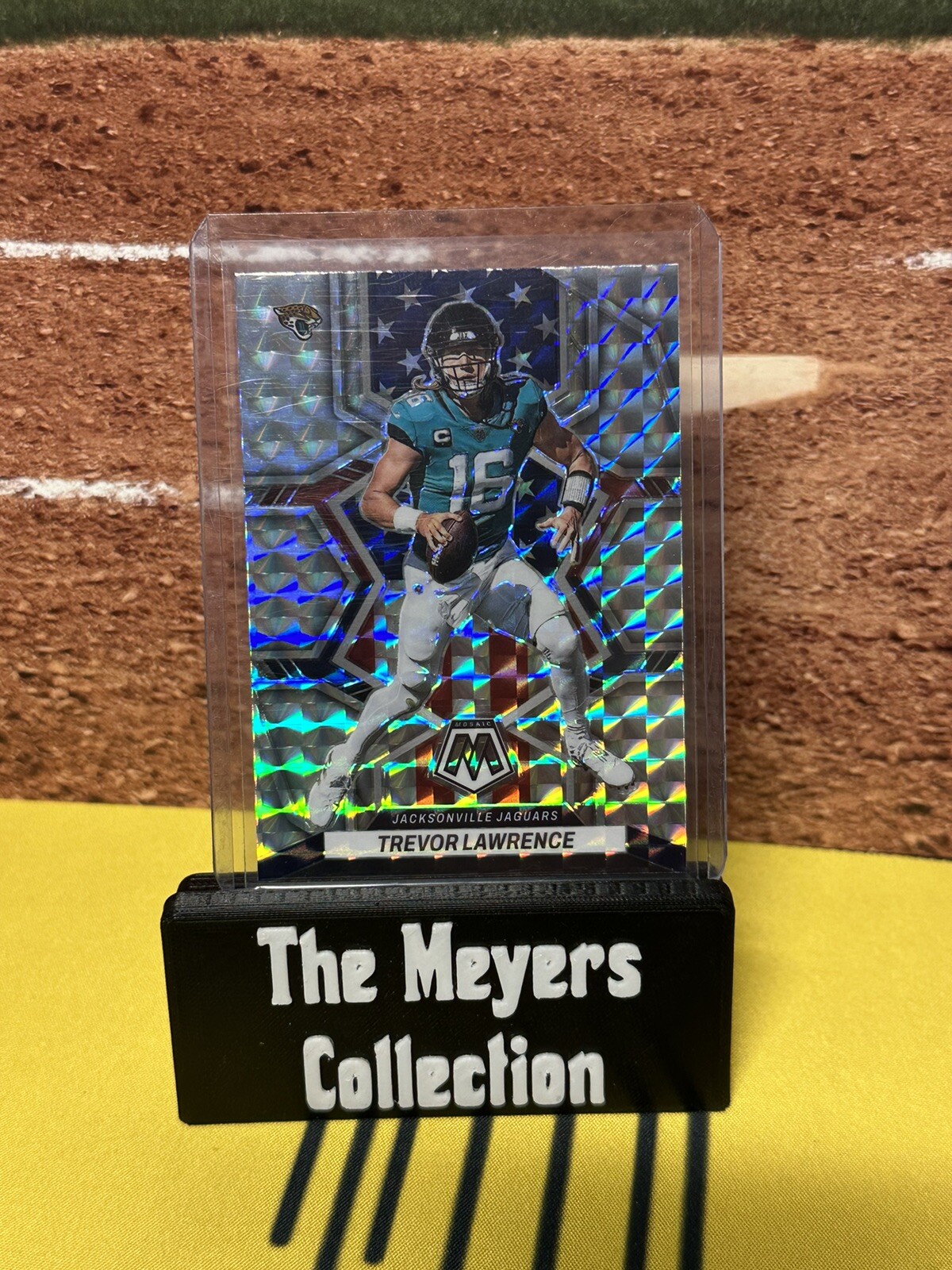 2022 Panini Mosaic Trevor Lawrence NATIONAL PRIDE SILVER PRIZM #267 JAGUARS