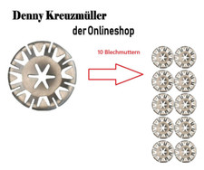 10 x Unterfahrschutz Hitzeschutzblech Klemmscheibe Clips für Audi Ford Skoda VW