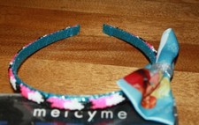 NEW NATIVE AMERICAN BEADED PINK HAIRBAND VERY TIGHT BEADING FREE SHIPPING