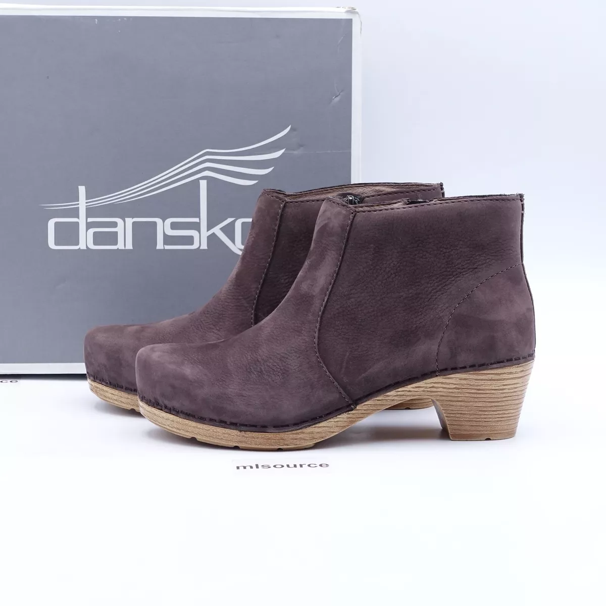 Size 11.5 12 Women s EUR 42 Dansko Maria Clog Booties 9302