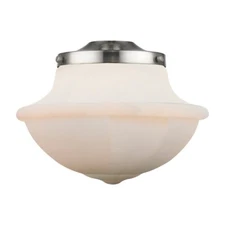 Innovations Large Oxford Light Glass, Frosted Schoolhouse - G541