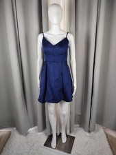 Windsor Wedding, Prom, Formal, Evening, Navy Blue Mini Dress. Size 3/4