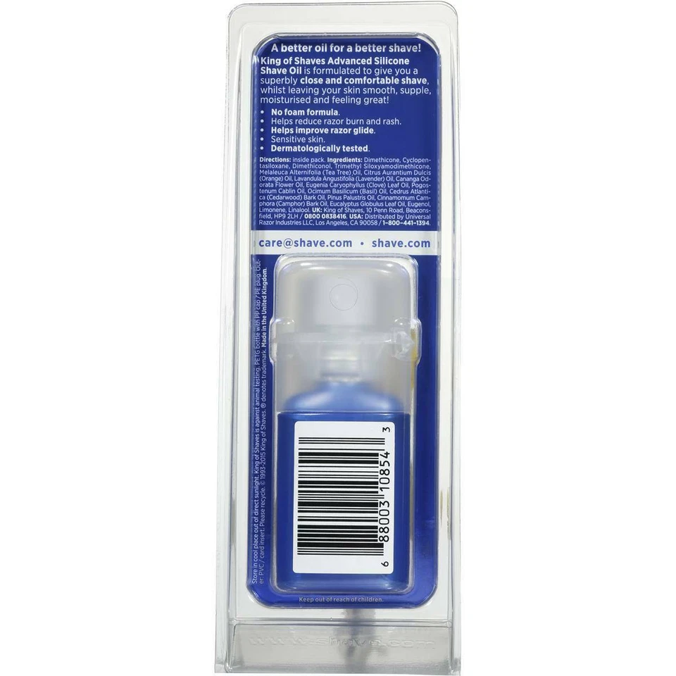 Aceite de afeitado avanzado King Of Shaves Men 20 ml Foto 2 de 2