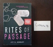 Rites of Passage by Joy N. Hensley 9/14 Paperback NEW ARC Advance Reader Proof