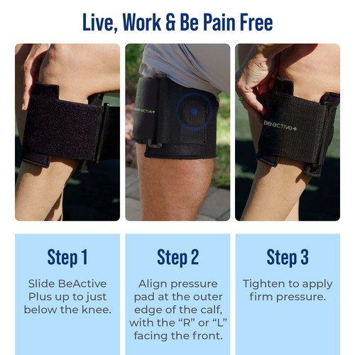 BEACTIVE Plus Acupressure System - Sciatica Pain Relief Brace For Sciatic Ner - Picture 4 of 8