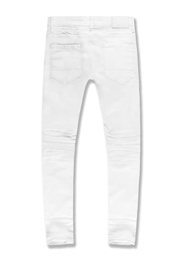   JEANS★MALMO ★WHITE/BLACK Heartless