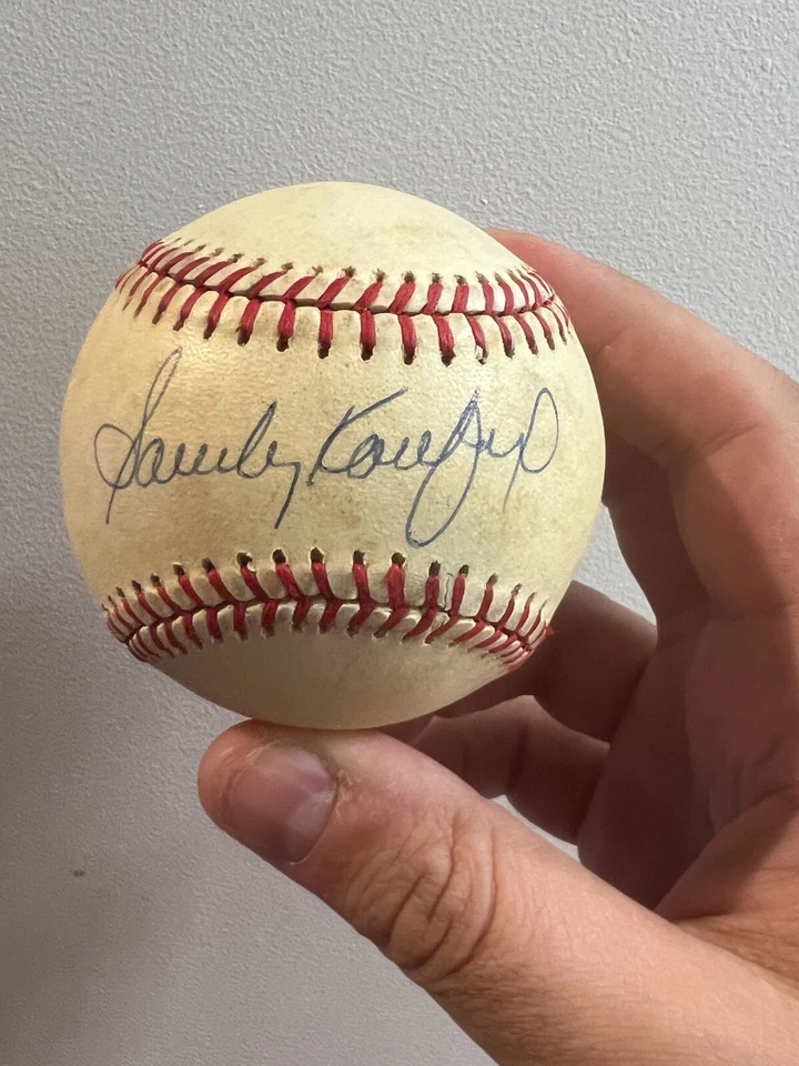 Sandy Koufax Signed Autographed Rawlings Official Major League Baseball PSA COA - Image 3 of 3