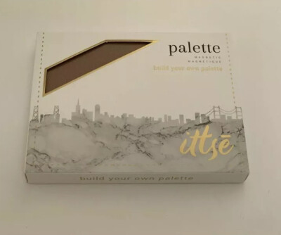 ITTSE The Van Ness Magnetic Eyeshadow Palette Quad Pearl Matte ROSE GOLD  NIB