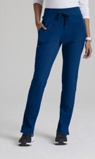 Barco One Scrubs 597 Elastic/Drawcord Cargo Scrub Pant in "Indigo" Size 2XL
