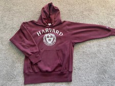 Vintage Harvard Hoodie Champion Size L