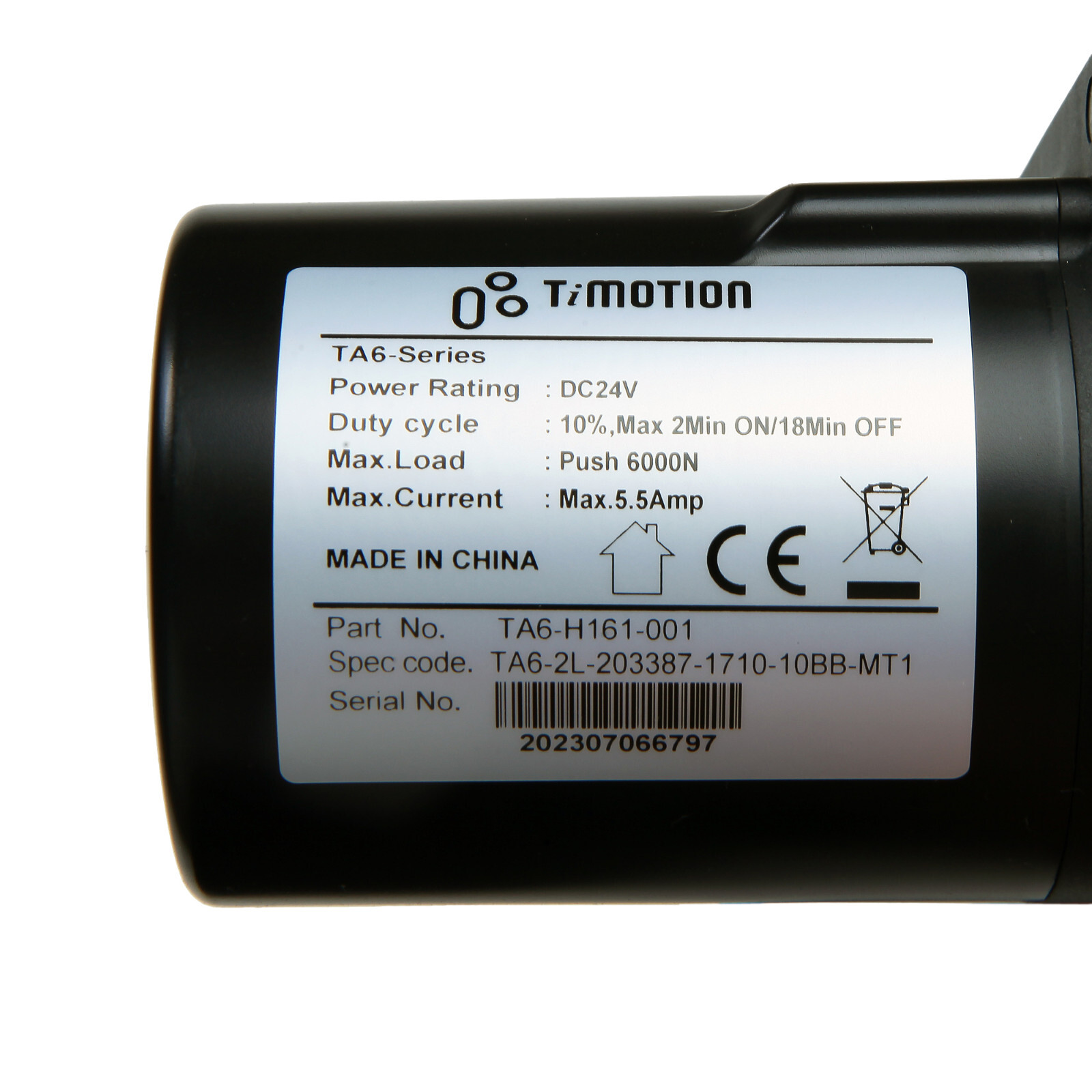 Power Recliner Lift Chairs Timotion Motor Model TA6 Linear Actuator