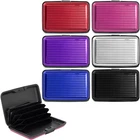 RFID Block Aluminium Credit Card ID Holder Security Wallet Business Travel