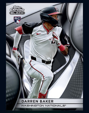 [DIGITAL CARD] Darren Baker Topps Bunt 2025 Chrome Black UNCOMMON