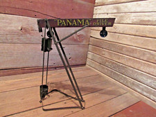 Vintage Wolverine Tin Litho Panama Pile Driver - JUNKYARD PARTS 