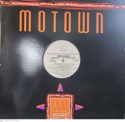 LP Motown (Promotional)  Miss Jones ''The other woman'' produced by Doug E Fresh