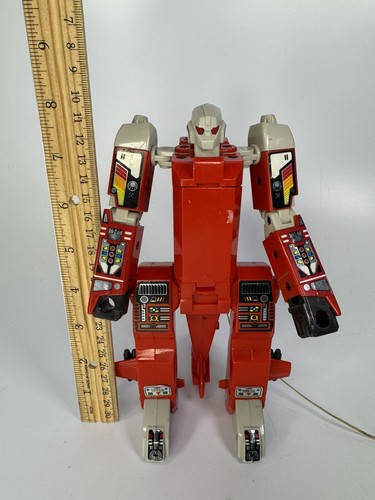 1985 Bandai Powerbots Flybot Transforming Helicopter Incomplete For PARTS Repair - Picture 2 of 10
