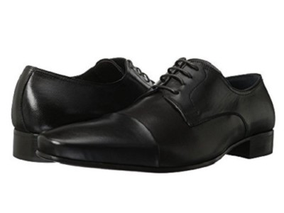 Bruno Magli Martico MARTICO-10 Black Leather Cap Toe Oxfords Dress Shoe Bruno Magli Shoe Cap toe Lace up - 217.5000 main image 4