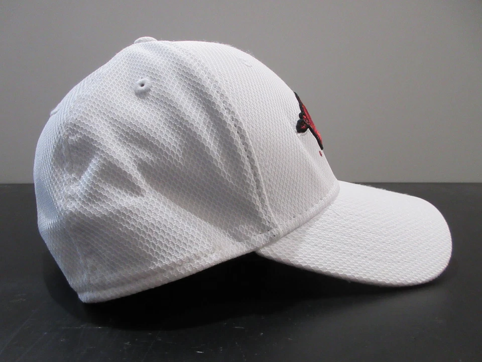Arkansas Razorbacks Hat Cap Fitted Adult Medium White Red College Football Mens - Image 4 of 4