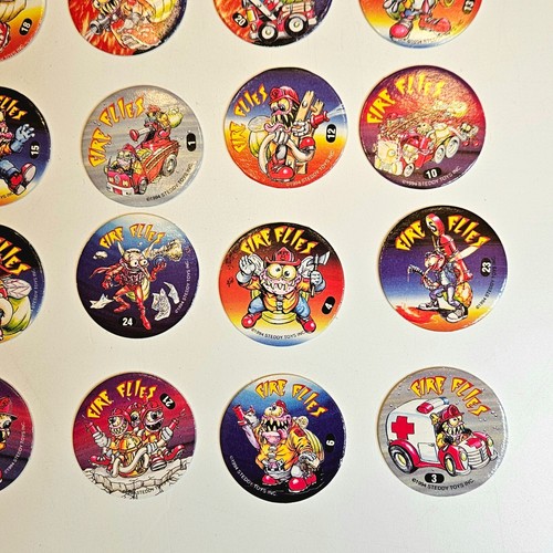 Lot 22 Fire Flies Vintage Imperial Slammer Whammers POGS Milk Caps 1994 - Picture 6 of 10