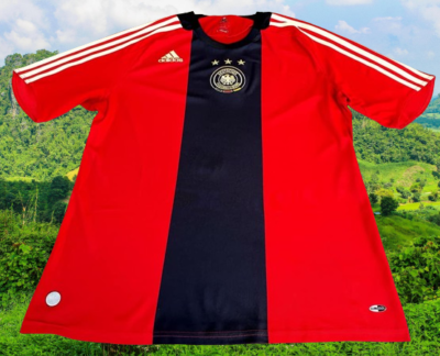 GERMANY 2008 EURO 1ST RUNNER UP AWAY ADIDAS JERSEY L #613850 | eBay