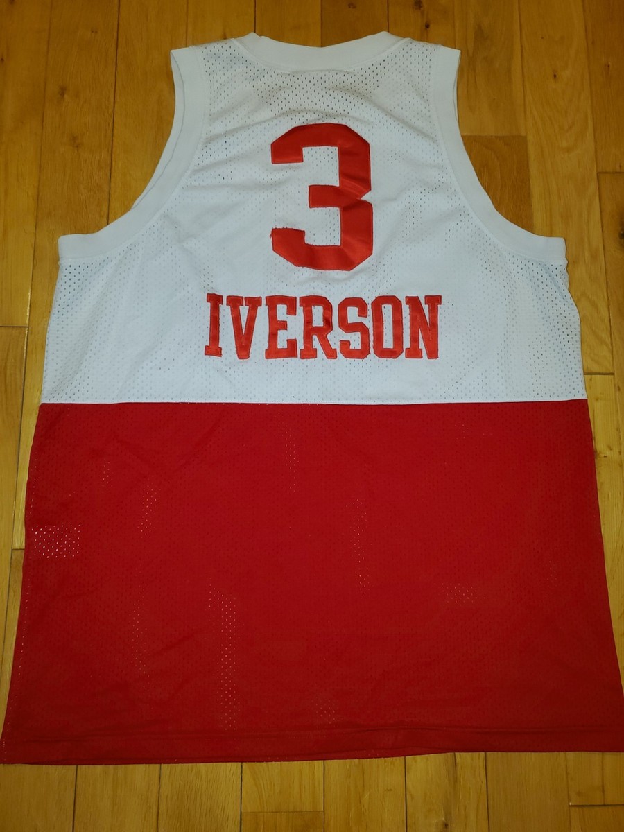 Vintage Nike Allen Iverson Philadelphia 76ers Sixers NBA Swingman