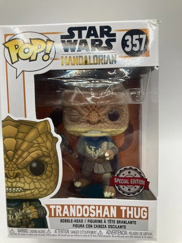 NOS Funko Pop! Disney Star Wars Trandoshan Thug BobbleHead  #357 Special Edition