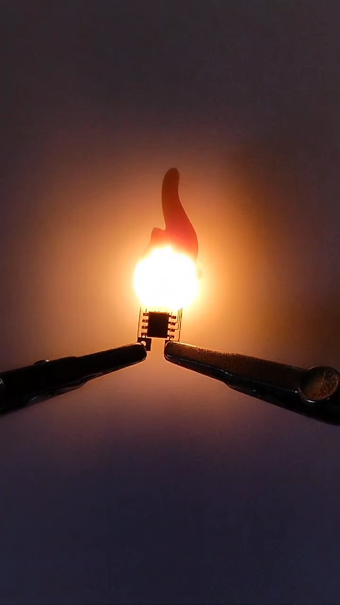 Star Trading LED Kerze Flamme In Schwarz 2x 0,03W 250mm Ab 8,78