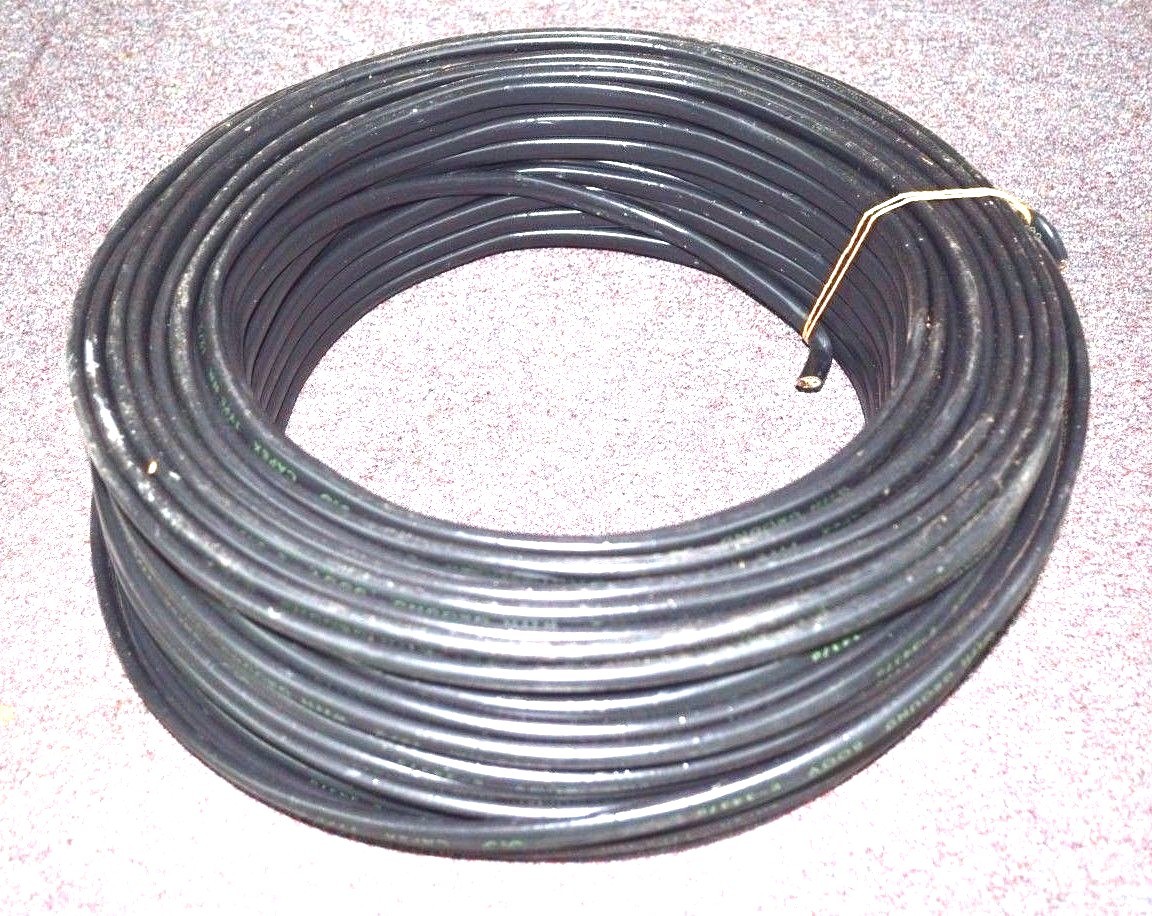 CAPEX Cable Wire 250' 12/2 NM ROMEX Cable with Ground BLACK CU NOS NEW W1204