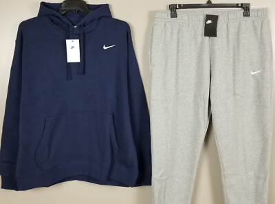 navy blue nike sweatsuit