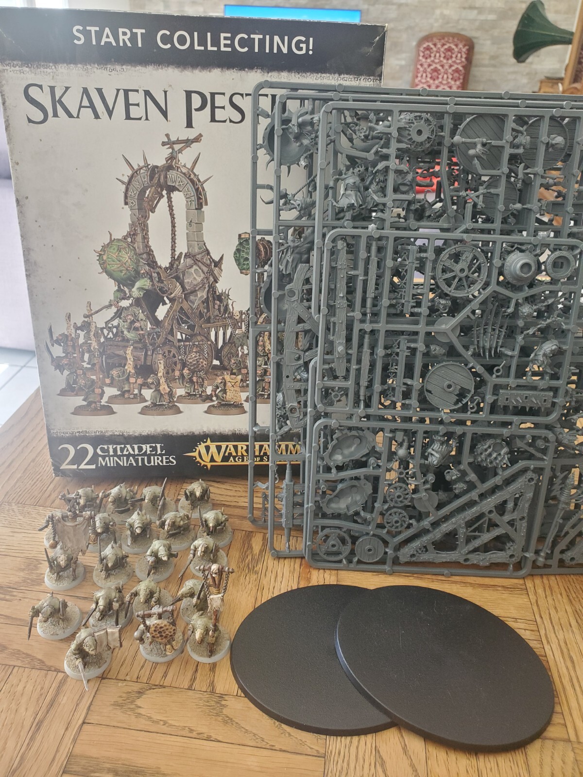Skaven Pestilens Start Collecting Warhammer Age of Sigmar boîte complète figurine