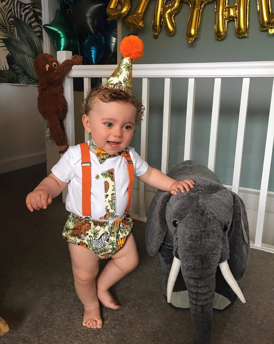 1st birthday safari clearance outfit
