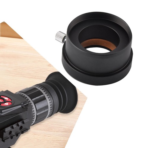 Adaptateur D'oculaire Télescope 1,25" à 2" - Métal Usiné CNC, Anneau De Protection Laiton - Pour Montage 31,7 Mm à 50,8 Mm