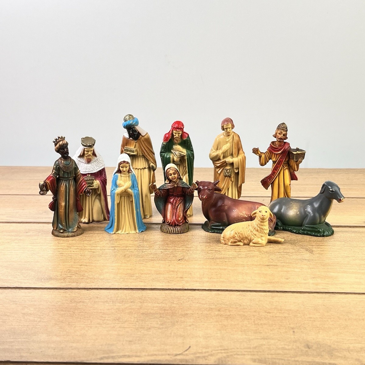 Lot De Figurines Vintage Breda Germany – Nains En Plastique – Dessin Animé