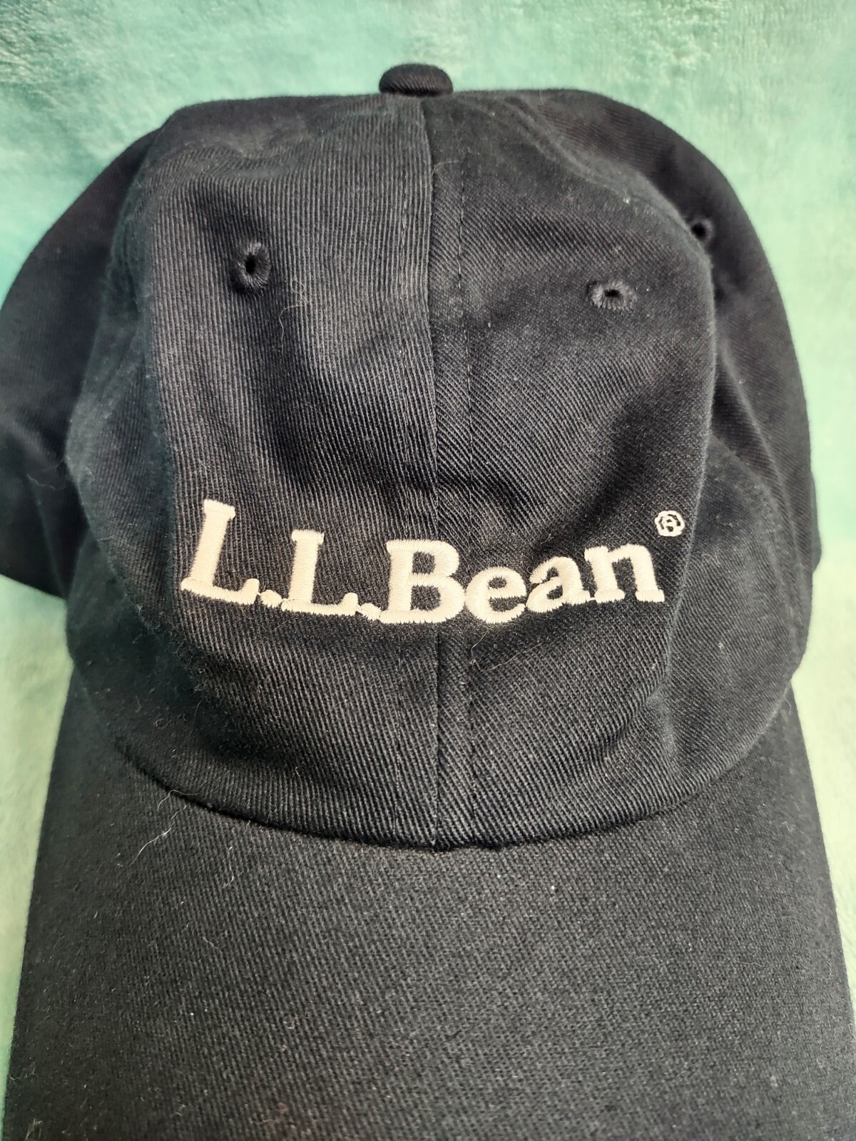 LL Bean Adjustable Strap Hat Cap With Headlamp/Lights Light Up Blue eBay