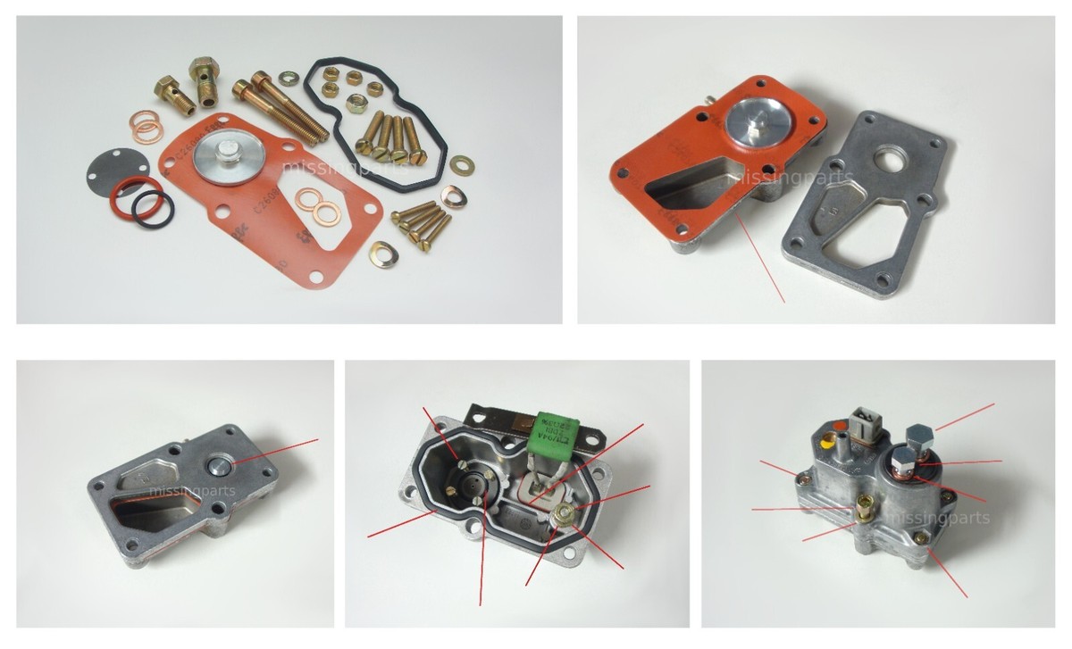 Repair Kit for Bosch 0438140015 Warm Up Regulator Mercedes 450 SL