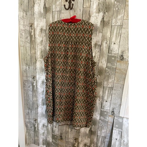 Neu mit Etikett Sonoma grün Leinenmischung Midi Tank Übergröße Kleid 1X - Bild 6 von 6