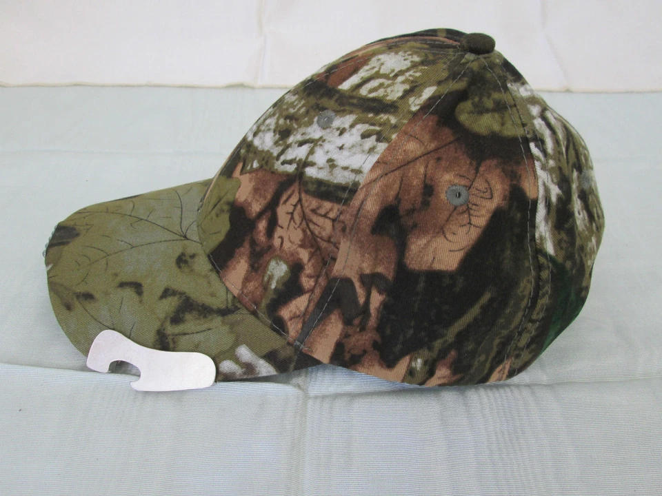 Lot of 10 Camouflage Cap with 5 LED Lights W/Bottle Opener FREE SHIPPING - Изображение 2 из 4