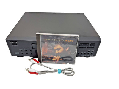 Sony CDP-M33 CD Compact Disc Deck Player Vintage HiFi Separat Retro - Schwarz