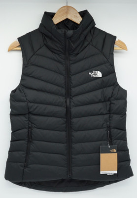 North Face Jacke Ashton schwarz 550 Fill-Down Weste Gilet leicht Small 300G